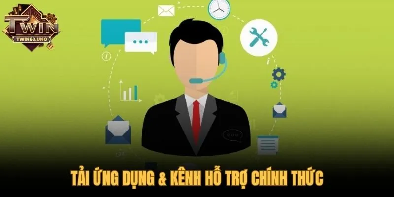 Các kênh hỗ trợ chính thức của cổng game TWIN68